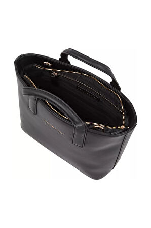 Kadın TH Logotape Mini Tote El Çantası - Siyah | undefined