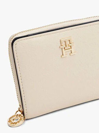 Tommy Hilfiger TH DISTINCT MED ZA Kadın Bej Cüzdan AW0AW17473ACI