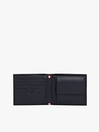 Tommy Hilfiger TH FLAG CC AND COIN Erkek Mavi Cüzdan AM0AM13519DW6