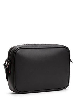 Tommy Hilfiger Siyah Erkek Postacı Çantası TH MONOGRAM EW REPORTER