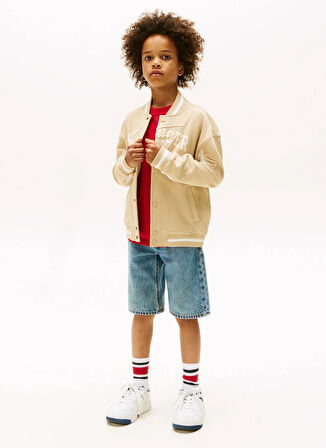 Tommy Hilfiger Bej Erkek Çocuk Ceket KB0KB09745AB9