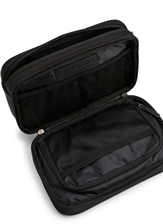 Tommy Hilfiger Siyah Tıraş Çantası Th Nylon Travel Washbag