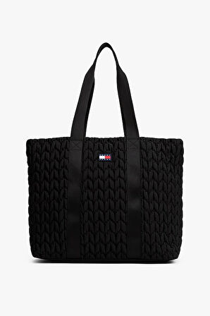 Kadın Urban Quilted Tote Çanta - Siyah | undefined