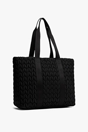 Kadın Urban Quilted Tote Çanta - Siyah | undefined