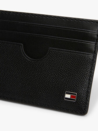 Tommy Hilfiger TH FLAG CC HOLDER Erkek Siyah Kartlık AM0AM13517BDS