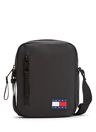 Tommy Hilfiger Siyah Erkek Postacı Çantası TJM ELEVATED PU REPORTER
