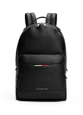 Tommy Hilfiger Siyah Erkek Sırt Çantası TH CENTRAL BACKPACK