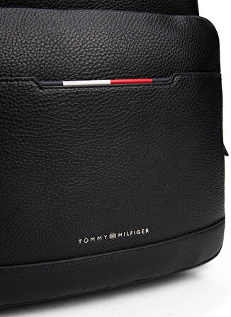 Tommy Hilfiger Siyah Erkek Sırt Çantası TH CENTRAL BACKPACK