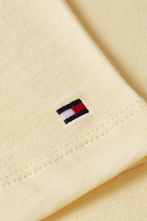Kadın Regular Corp Logo T-Shirt - Sarı | M