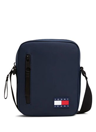 Tommy Hilfiger Lacivert Erkek Postacı Çantası TJM ELEVATED PU REPORTER