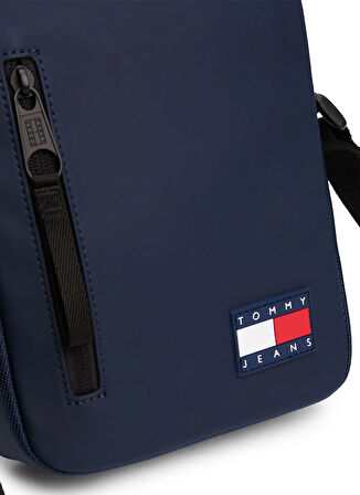 Tommy Hilfiger Lacivert Erkek Postacı Çantası TJM ELEVATED PU REPORTER