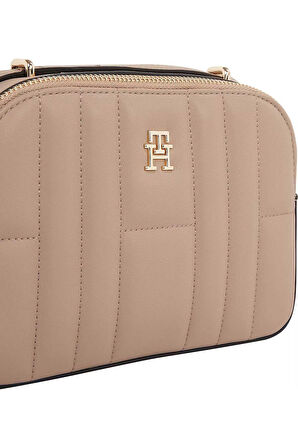 Kadın TH Feminine Conv Camera Bag Omuz Çantası - Bej  | undefined