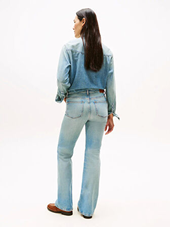 Tommy Hilfiger Lex Denim İspanyol Paça Kadın Jeans WW0WW456821A4