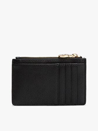 Tommy Hilfiger TH DISTINCT LONG CC HOLDER Kadın Siyah Kartlık AW0AW17481BDS