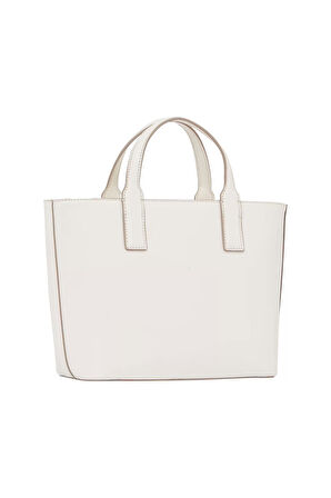 Kadın TH Logotape Mini Tote El Çantası - Beyaz  | undefined