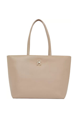 Kadın Modern Tote Omuz Çanta - Bej | undefined