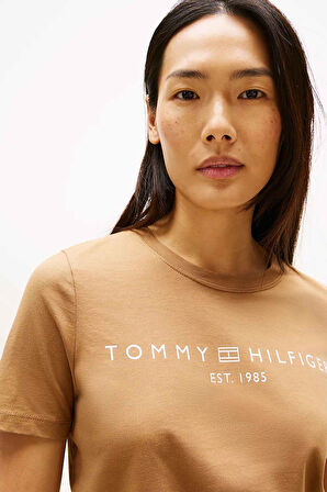 Kadın Regular Corp Logo Kısa Kollu T-Shirt | L