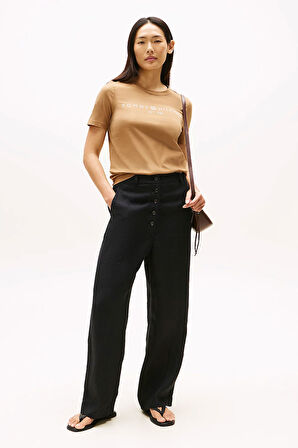 Kadın Regular Corp Logo Kısa Kollu T-Shirt | L