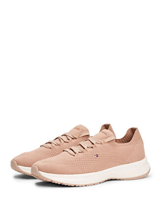 Tommy Hilfiger Koyu Bej Kadın Sneaker FW0FW08813