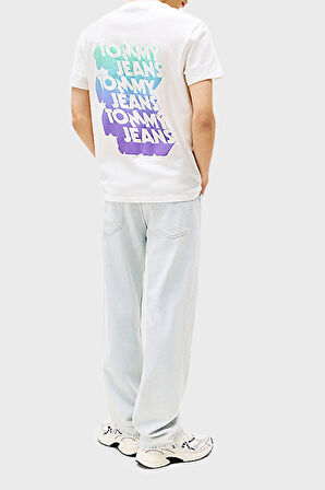 Tommy Jeans Erkek T Shirt DM0DM21589 YBL