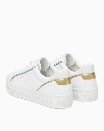 Tommy Hilfiger Kelsey Güçlendirilmiş Deri Kadın Sneaker | 36