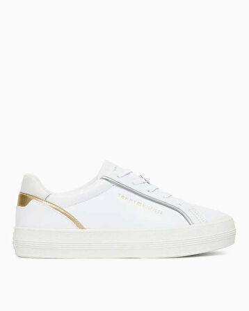 Tommy Hilfiger Kelsey Güçlendirilmiş Deri Kadın Sneaker | 39