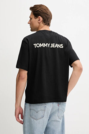 Tommy Jeans Erkek Tişört-DM0DM21785