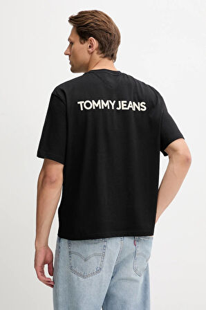 Tommy Jeans Erkek Tişört-DM0DM21785