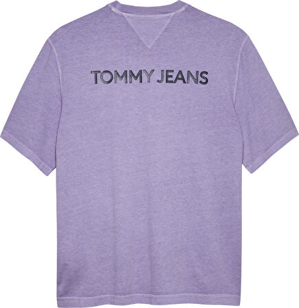 TJM 90S POP COL NW CLSC T EXT Erkek Mor T-Shirt - DM0DM21785