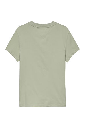 Kadın Slim Linear Kısa Kollu T-Shirt - Açık Yeşil | L