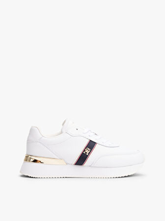 TOMMY HILFIGER Kadın  1Beyaz Sneaker FW0FW08904 YBS