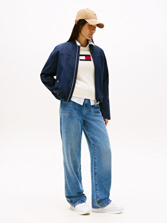 TOMMY HILFIGER Kadın  1Beyaz Sneaker FW0FW08904 YBS