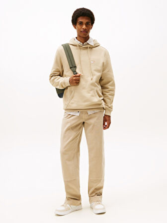 TJM REG BADGE HOODIE EXT Erkek Yeşil Sweatshirt - DM0DM20258