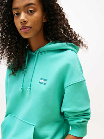 TOMMY HILFIGER Kadın  Yeşil Sweatshirt DW0DW19414 L61