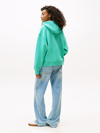 TOMMY HILFIGER Kadın  Yeşil Sweatshirt DW0DW19414 L61