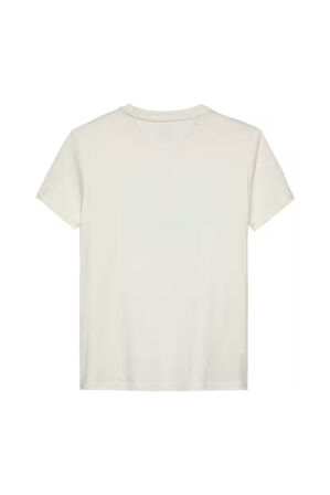 Kadın New York City Logo T-Shirt - Ekru | L