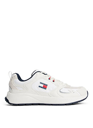 Tommy Hilfiger Ekru Erkek Sneaker TJM RUNNER MIX MATERIAL