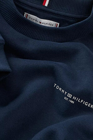 Unisex Çocuk Mini Corp Bisiklet Yaka Sweatshirt - Lacivert | 10 Yaş