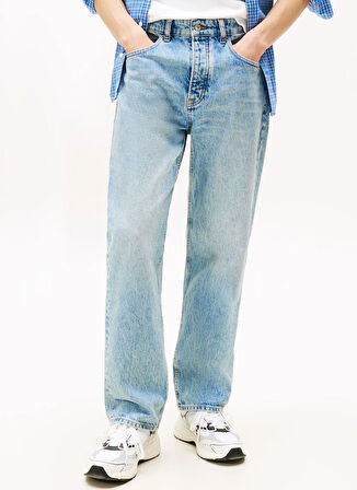 Tommy Jeans Normal Bel Regular Straight Mavi Erkek Denim Pantolon DM0DM212261A5 OTIS REGULAR STR CBF