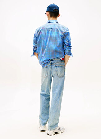 Tommy Jeans Normal Bel Regular Straight Mavi Erkek Denim Pantolon DM0DM212261A5 OTIS REGULAR STR CBF
