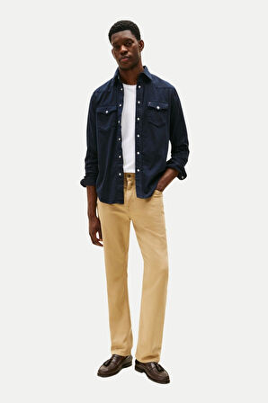 Tommy Hilfiger DENIM SHIRT GMD Erkek Mavi Gömlek MW0MW40684DW5