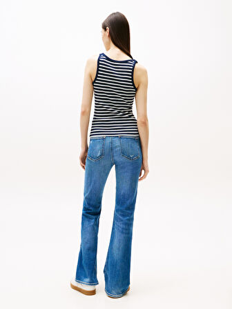 TOMMY HILFIGER Kadın  Lacivert T-Shirt DW0DW20898 0A6
