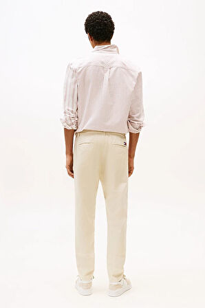 Erkek Rahat Konik Kesim Pantolon - Krem | 32/32