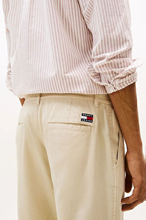 Erkek Rahat Konik Kesim Pantolon - Krem | 34/32