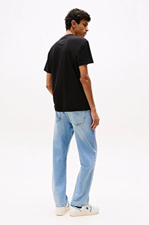 Erkek Signature Logo T-Shirt - Siyah | XS