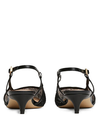 Siyah Kadın Topuklu Ayakkabı FW0FW08746