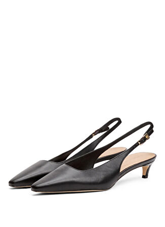 Tommy Hilfiger Deri Siyah Kadın Günlük Ayakkabı FW0FW08711