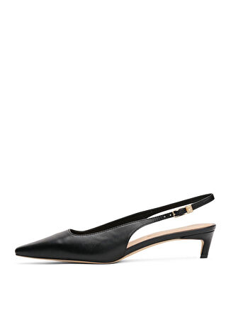 Tommy Hilfiger Deri Siyah Kadın Günlük Ayakkabı FW0FW08711