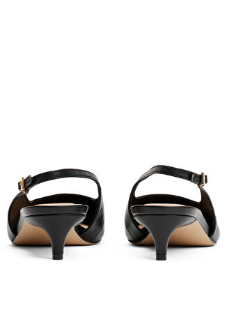 Tommy Hilfiger Deri Siyah Kadın Günlük Ayakkabı FW0FW08711