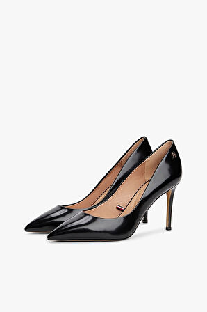 Kadın Sivri Burun İnce Topuklu Stiletto - Siyah | 39
